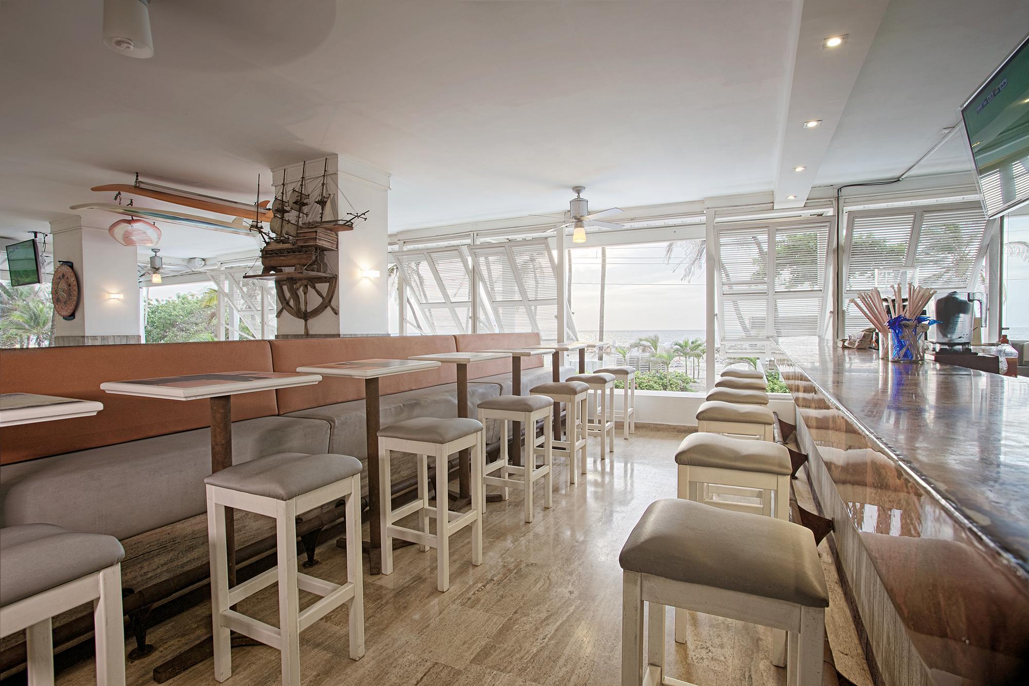 Hotel Capilla Del Mar Kartagena Zewnętrze zdjęcie The bar at the restaurant